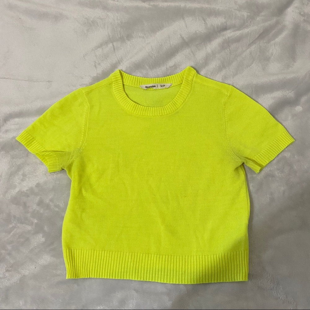 Yellow Neon CropTop